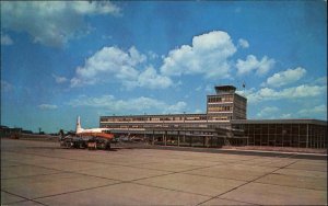 Ottawa Ontario ONT Airport Chrome Vintage Postcard