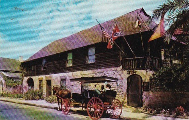 Florida St Augustine America's Oldest House