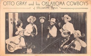 Otto Gray and his Oklahoma Cowboys Stillwater, Oklahoma, USA 1930 