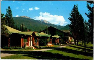 Postcard HOTEL SCENE Jasper Alberta AB AN3698