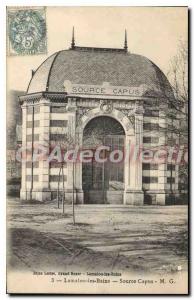 Old Postcard Lamalou Les Bains Source Capus