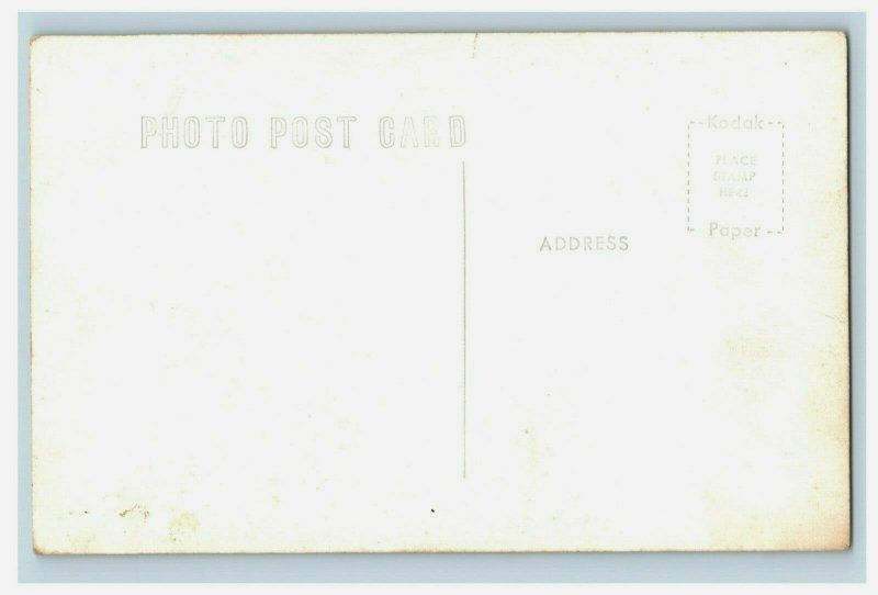 Vintage RPPC Norfork Dam, Arkansas Real Photo Postcard Unused  P14