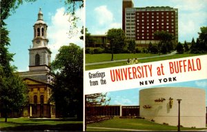 New York Greetings From The University Of Buffalo 1962