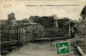 CPA LILLEBONNE - La nouvelle Entrée du Cirque Romain (105640)