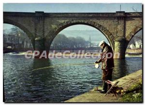 Postcard Modern Chateaulin Paradis De La Peche