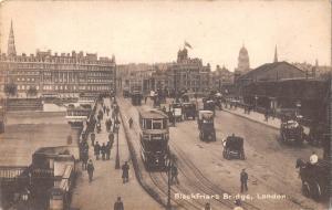 uk37729 blackfriars bridge london real photo uk lot 13 uk