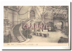 Pau Old Postcard The palace d & # 39hiver L & # 39escalier