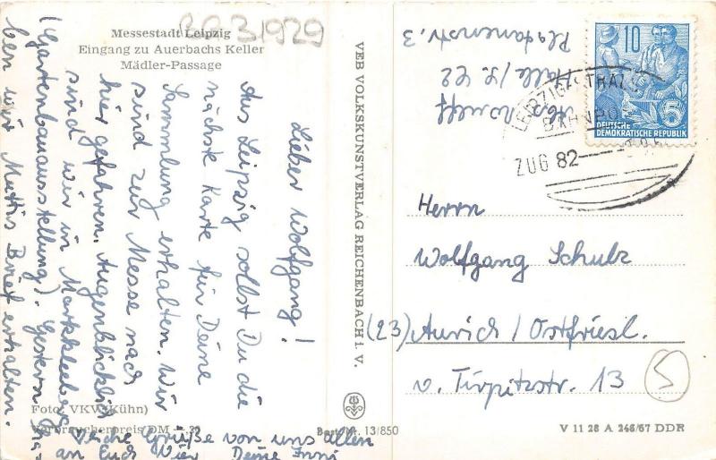 BG31929 leipzig eingang zu auerbachs keller   germany  CPSM 14x9cm