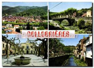 Postcard Modern Collobriers General view of Old City Hall Plaza Bridge