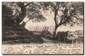 Old Postcard Roma La Quercia di Torquato Tasso