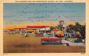 Lindbergh Field and Administration Building San Diego California  