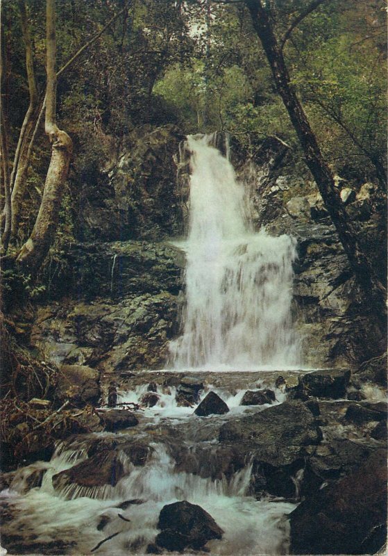 Cyprus Postcard Messapotamos Falls scenic landscape