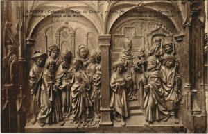 CPA La Cathédrale AMIENS Stalles du Choeur (18082)