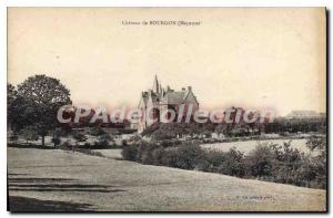 Postcard Old Ch?teau de Bourgon