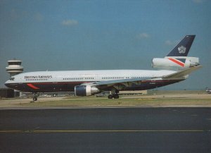 Aviation Postcard - British Airways Douglas DC-10-30 Aeroplane RR9969