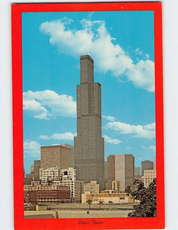 Postcard Sears Tower Chicago Illinois USA