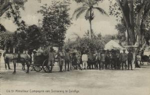 indonesia, JAVA SALATIGA, The 5th Machinegun Company of Semarang, KNIL (1910s)