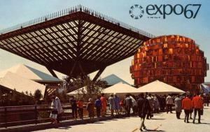 Canada - Quebec, Montreal, 1967. Expo '67. Canada's Pavilion