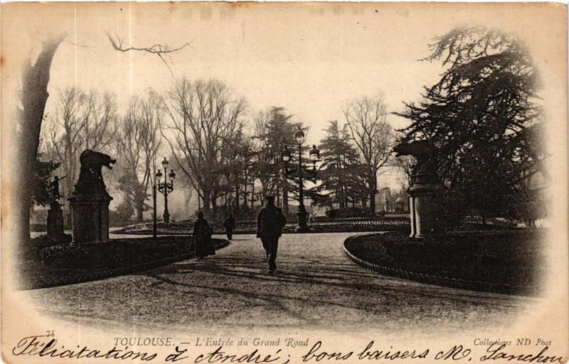 CPA TOULOUSE - L'Entrée du Grand-Rond (582630)