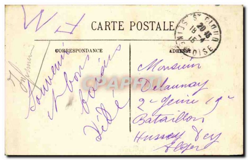 Saint Cloud Old Postcard The park bridge Devil