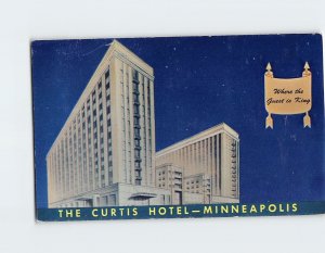 Postcard The Curtis Hotel, Minneapolis, Minnesota