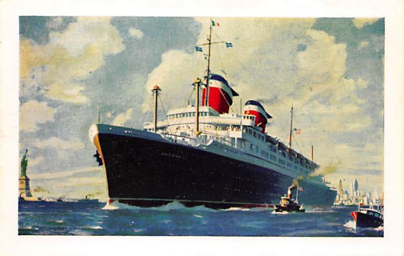 SS America United States Line Unused 