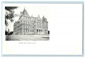 1901 Western View, Capitol Albany New York NY Antique Unposted Postcard 