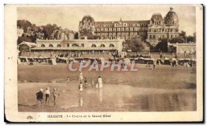 Old Postcard Houlgate Casino and grand hotel