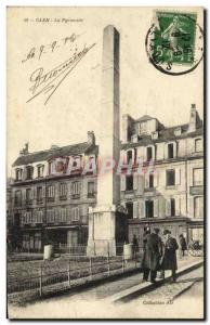 Old Postcard Caen Pyramid