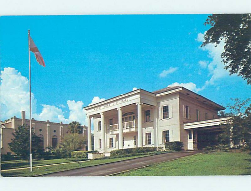 Pre-1980 CITY HALL SCENE Mount Dora Florida FL AF1910