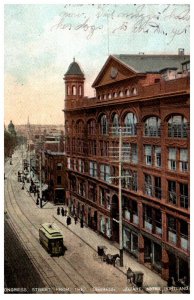 Maine Portland Congress Street from Congress Square Hotel