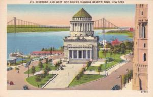 Grant's Tomb on Riverside Drive NYC, New York City - Linen