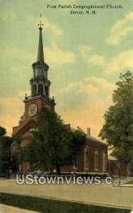 First Parish Church in Dover, New Hampshire