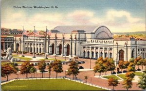 Vintage Washington DC Postcard - Union Station