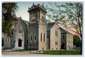 Havre de Grace Maryland Postcard M E Church Exterior View Building c1910 Antique