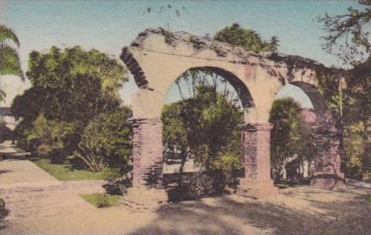 California San Juan Capistrano Broken Arches Inner Patio The Old Mission Hand...