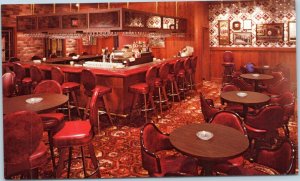 postcard Salem, Ohio - Timberlanes Motor Inn - dining room / lounge