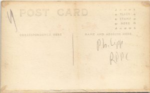 PC PHILIPPINES, MANILA HOTEL, Vintage REAL PHOTO Postcard (b43006)