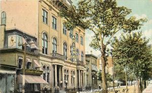 Chromograph Postcard; Arion Hall Brooklyn NY (Bushwick's German singing society)