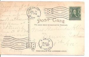 Keokuk, IA - Post Office - 1908