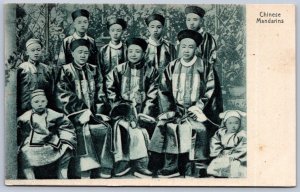 K45/ China Foreign Postcard c1910 Chinese Mandarins People 281