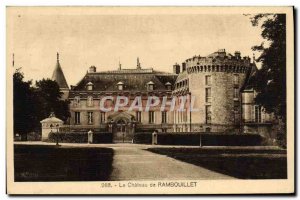 Old Postcard The Chateau de Rambouillet