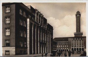 Czech Republic Mor Ostrava Palac Banske a Hutni Spolecnosti Vintage RPPC C273