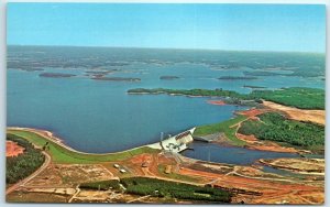 M-39614 Aerial View of Lake Norman The Inland Sea and Cowans Ford Dam North C...