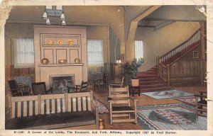 A corner of the lobby, the Escalante Arizona, USA R.P.O., Rail Post Offices P...