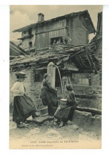 Switzerland - Young Peasant Girls