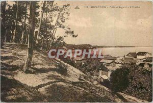 'Old Postcard Arcachon Cote d''Argent L''Herbe'