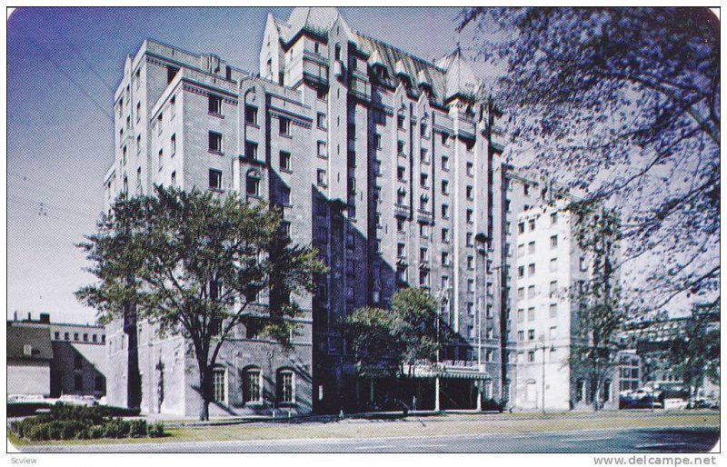 Exterior,  Lord Elgin Hotel,  Ottawa,  Ontario,  Canada,  40-60s