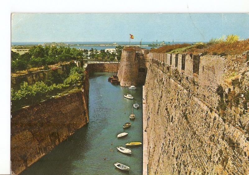 Postal 028672 : Ceuta, Murallas portuguesas. Foso de S. Felipe