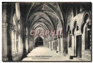 Old Postcard Toul Picturesque Cloitre de la Cathedrale